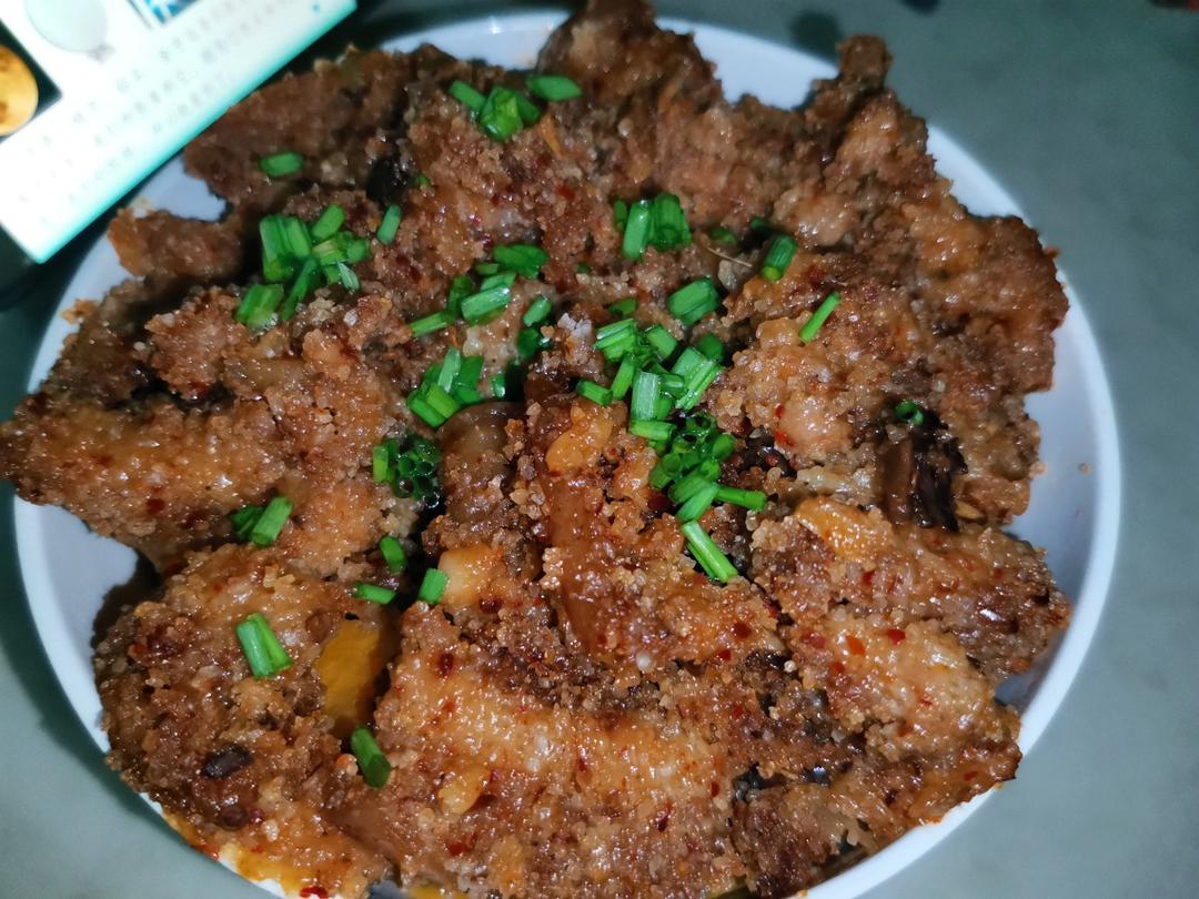 绝绝子！甩饭店几条街的粉蒸肉（粉蒸排骨）
