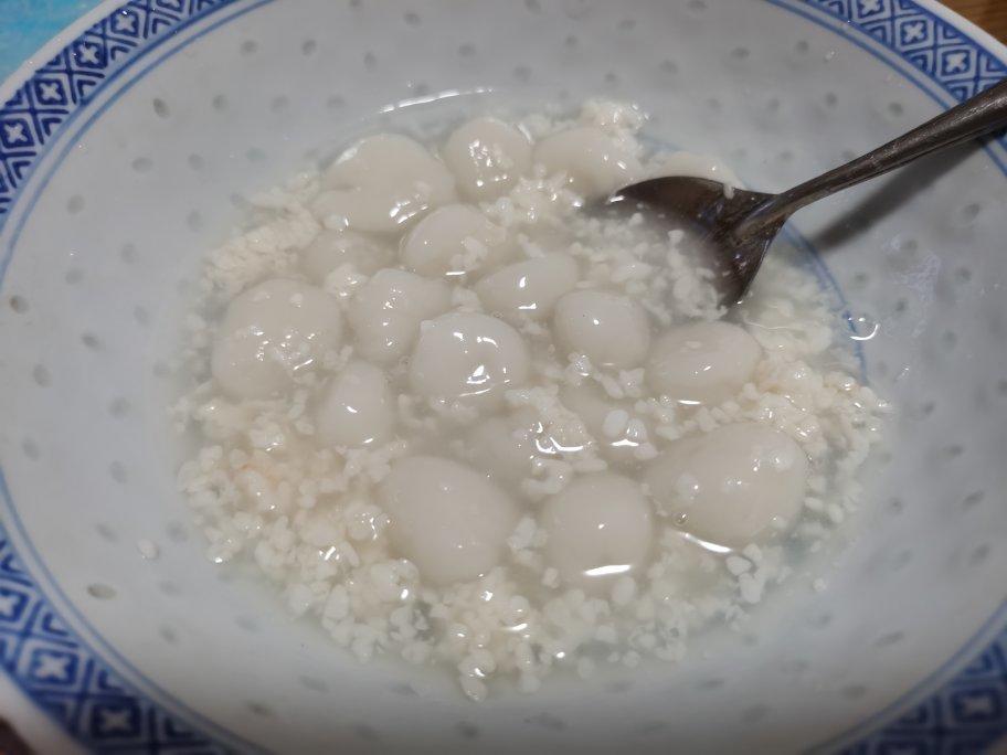 酒糟汤圆酒糟冲蛋