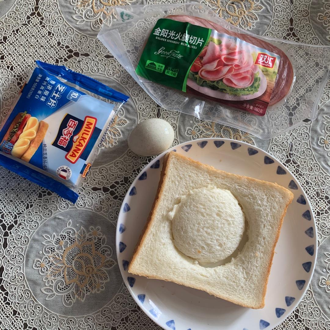 一片面包的三明治