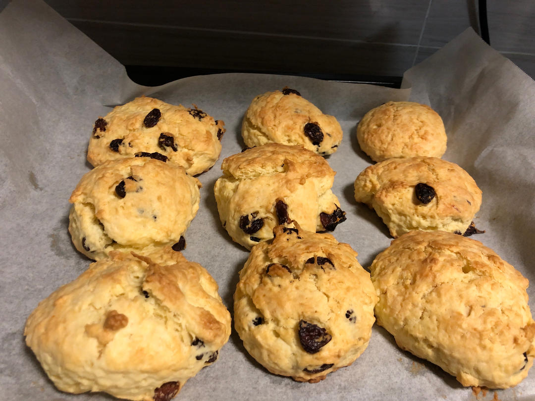 蔓越莓司康太好吃了！