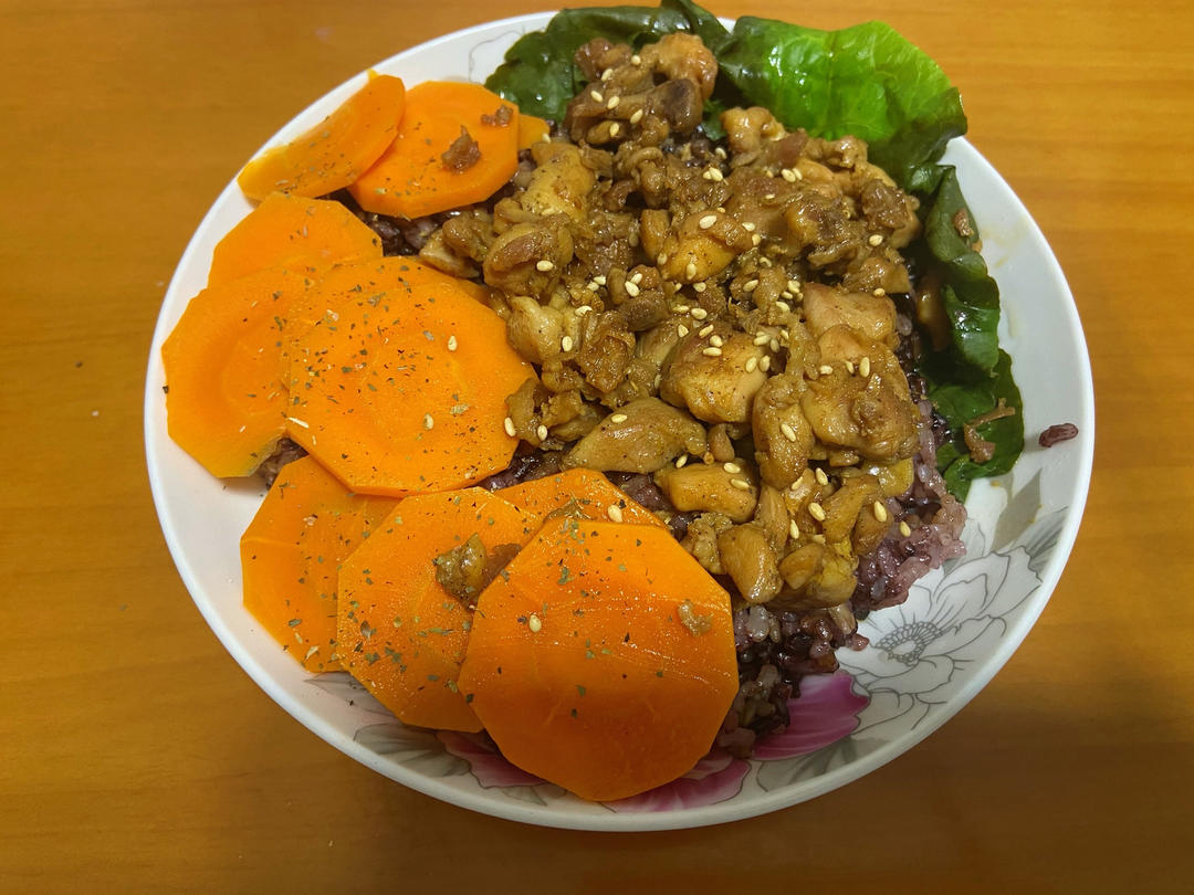 自制照烧鸡腿饭，好吃到舔碗！