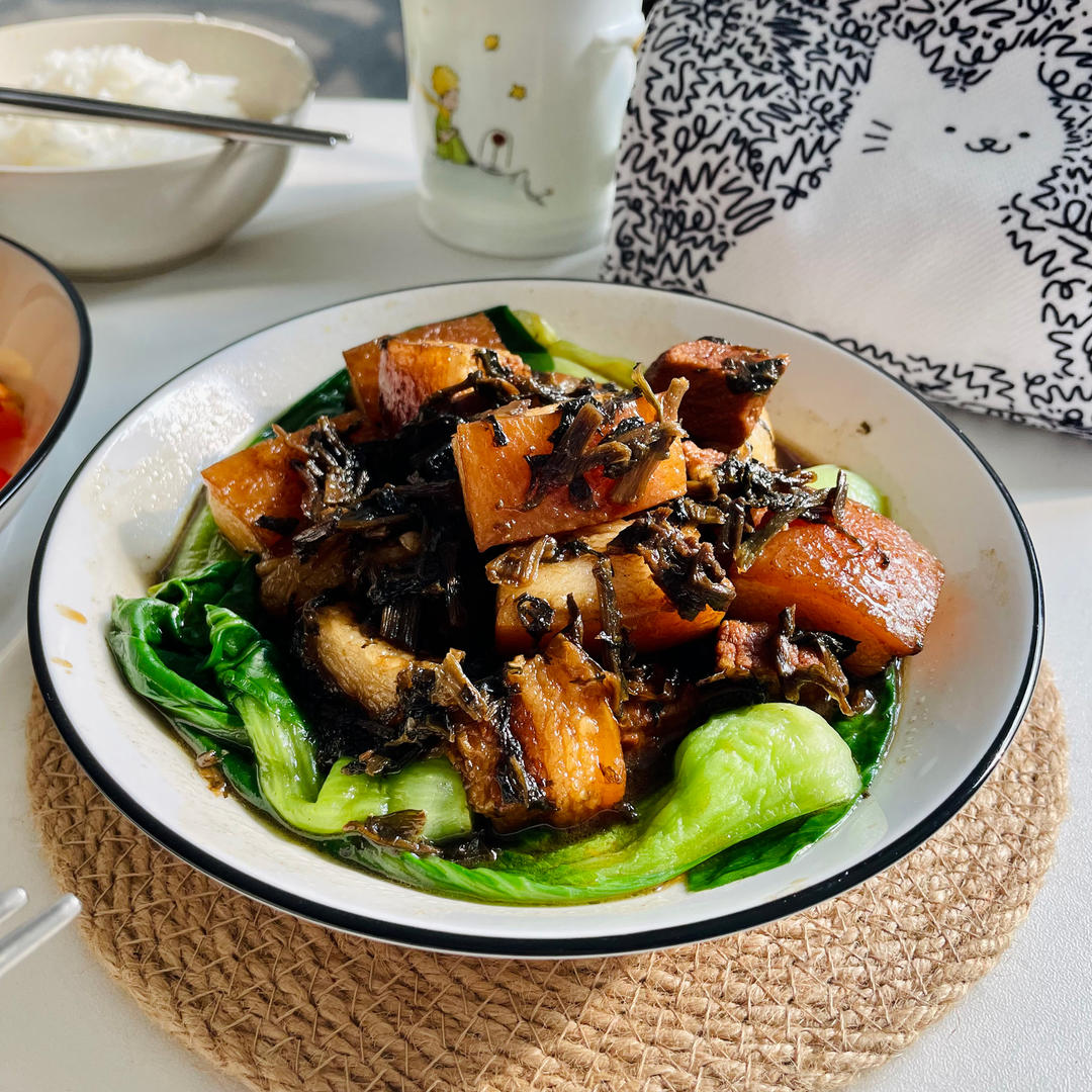梅干菜烧肉家常做法