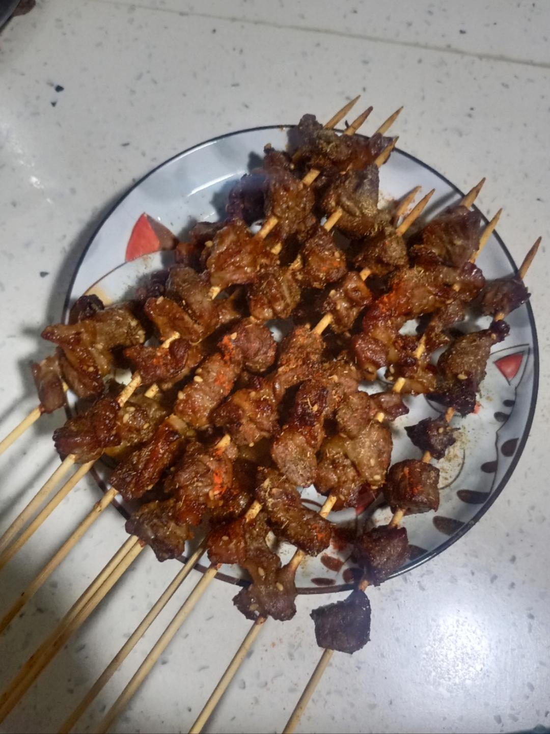 烤羊肉串
（烤箱版）