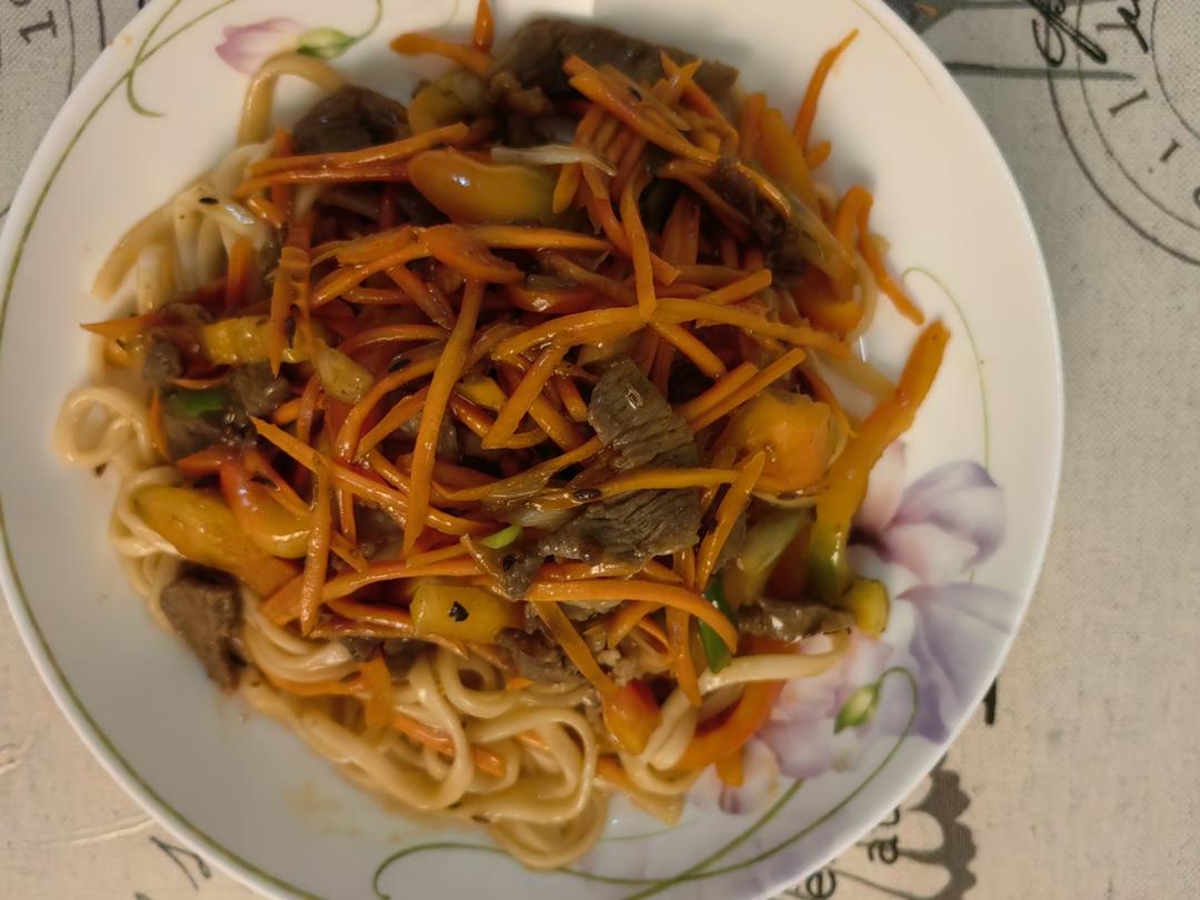 羊肉炒面