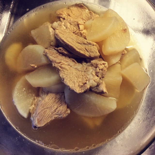 萝卜排骨汤