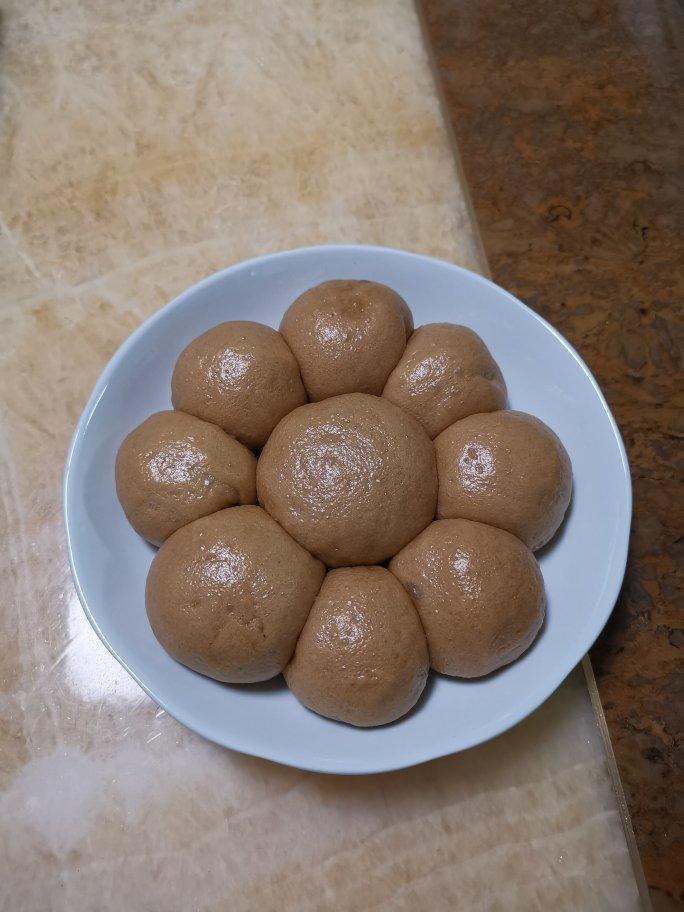 有着面包口感的红糖馒头（一次发酵）