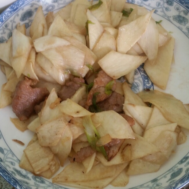 茭白炒肉