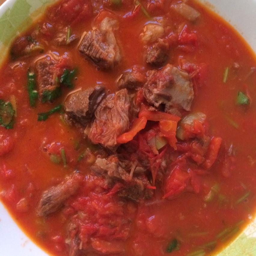 老丁的私房菜-番茄牛腩煲
