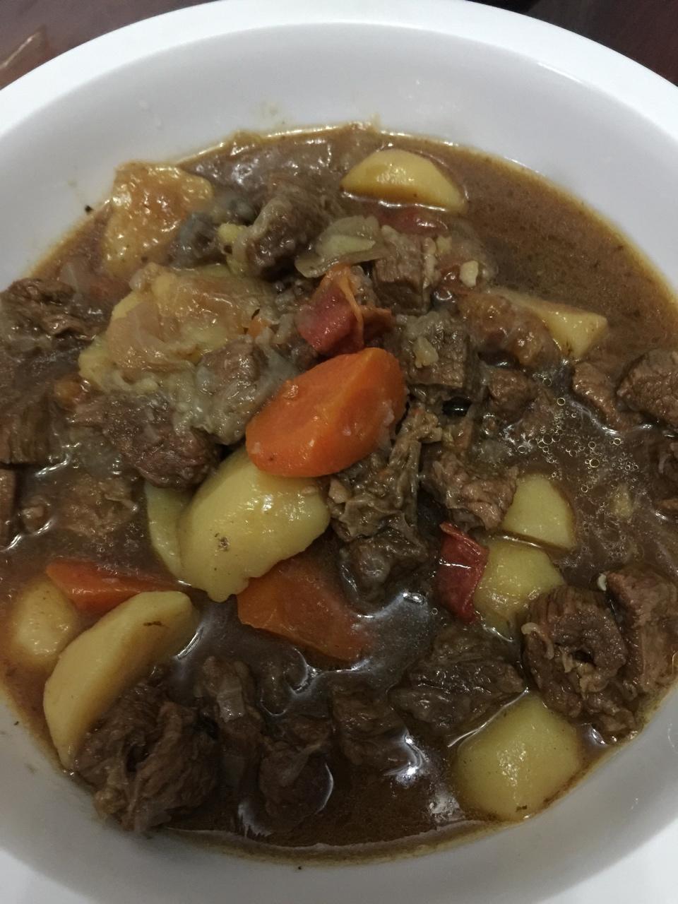 土豆炖牛肉