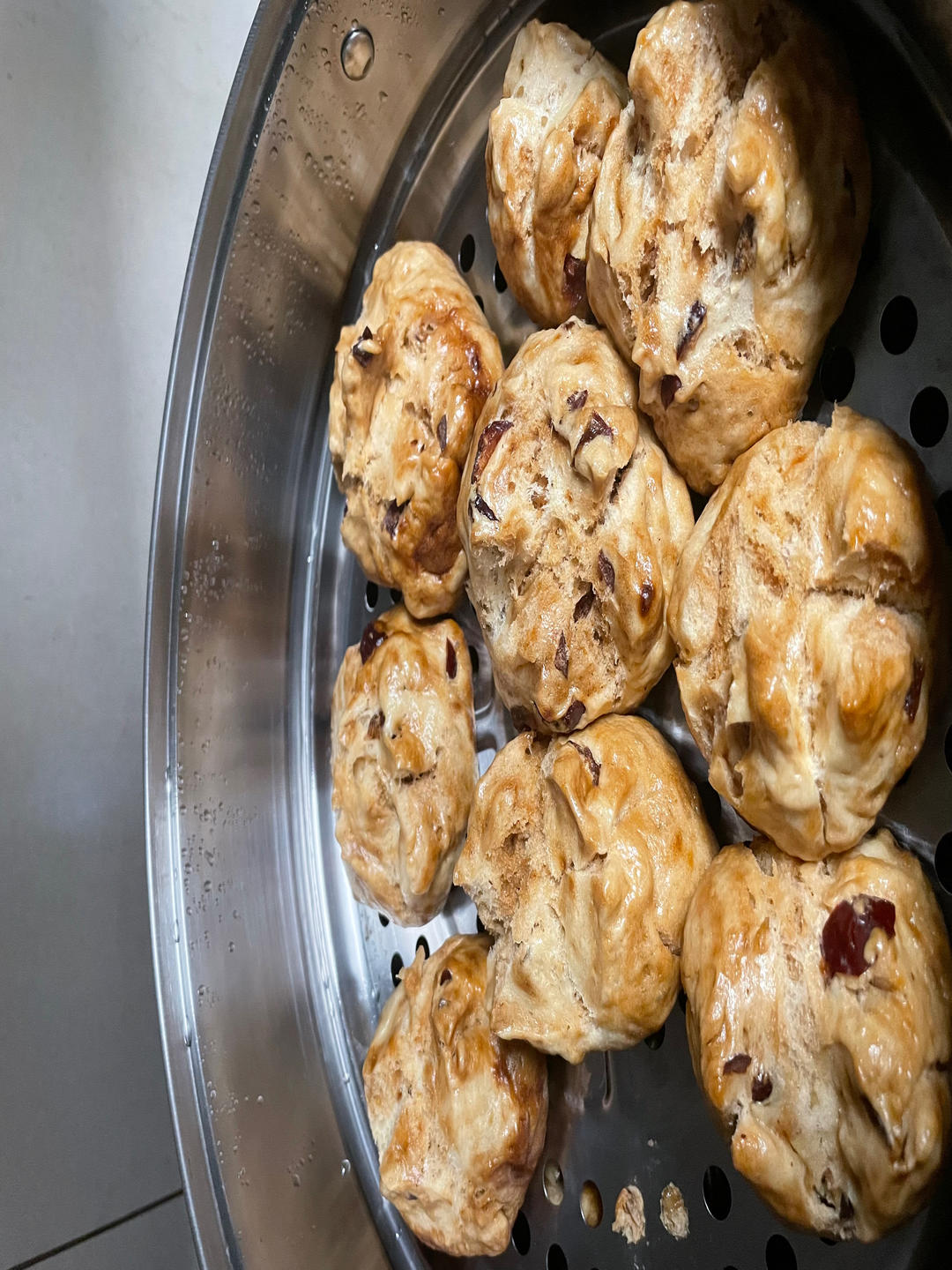 红糖大枣开花馒头 零失败的方子 蓬松煊软 保证各个开花 附细节视频详解