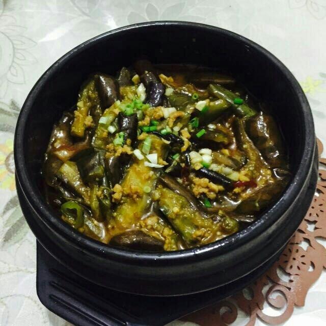 肉末茄子煲