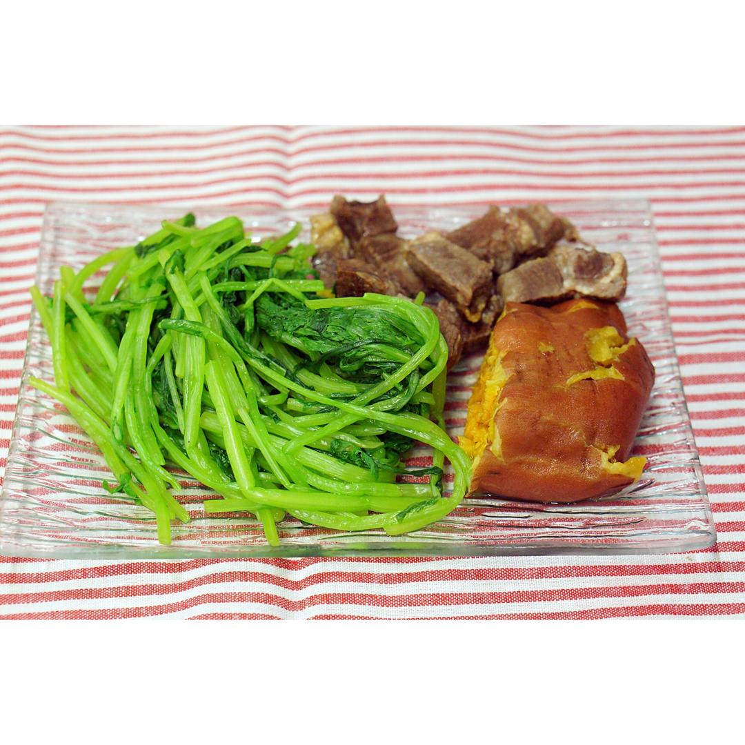 #好好吃饭# 低GI健身便当.