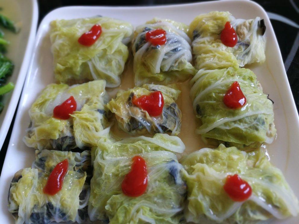 肉酿白菜卷