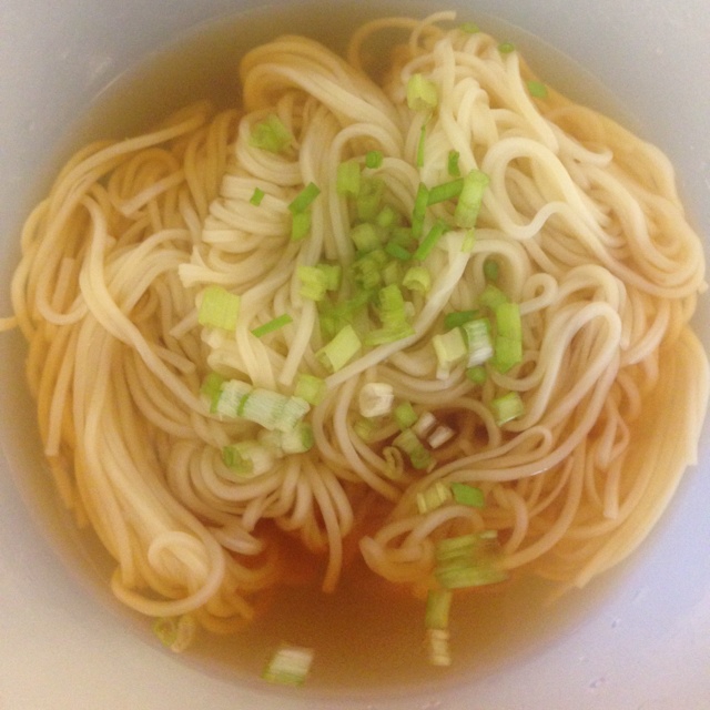 小葱麻油酱油面