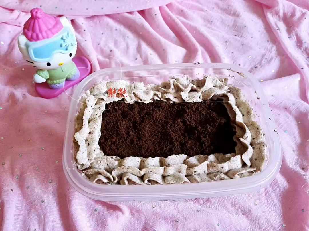 好吃到流泪的奥利奥咸奶油盒子蛋糕