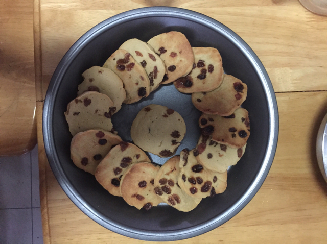 低糖少油版蔓越莓饼干