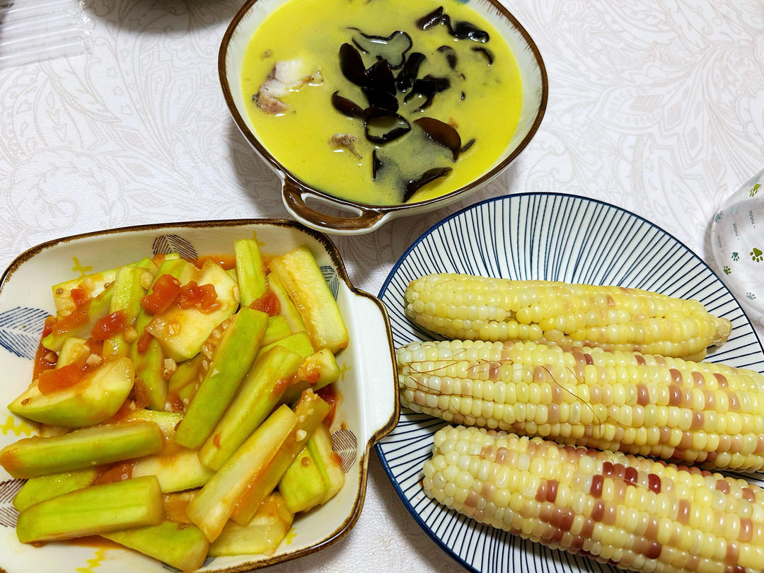 夏季家常：西红柿烧瓠子