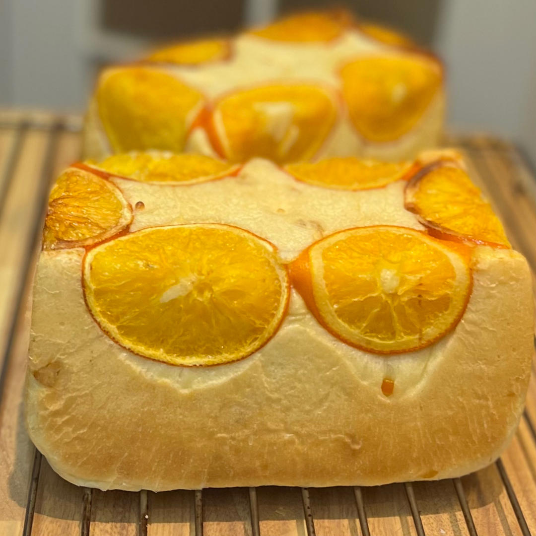 香橙翻转吐司