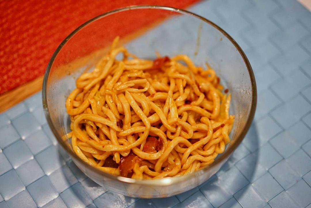 肉丝炒面（附手擀面做法）