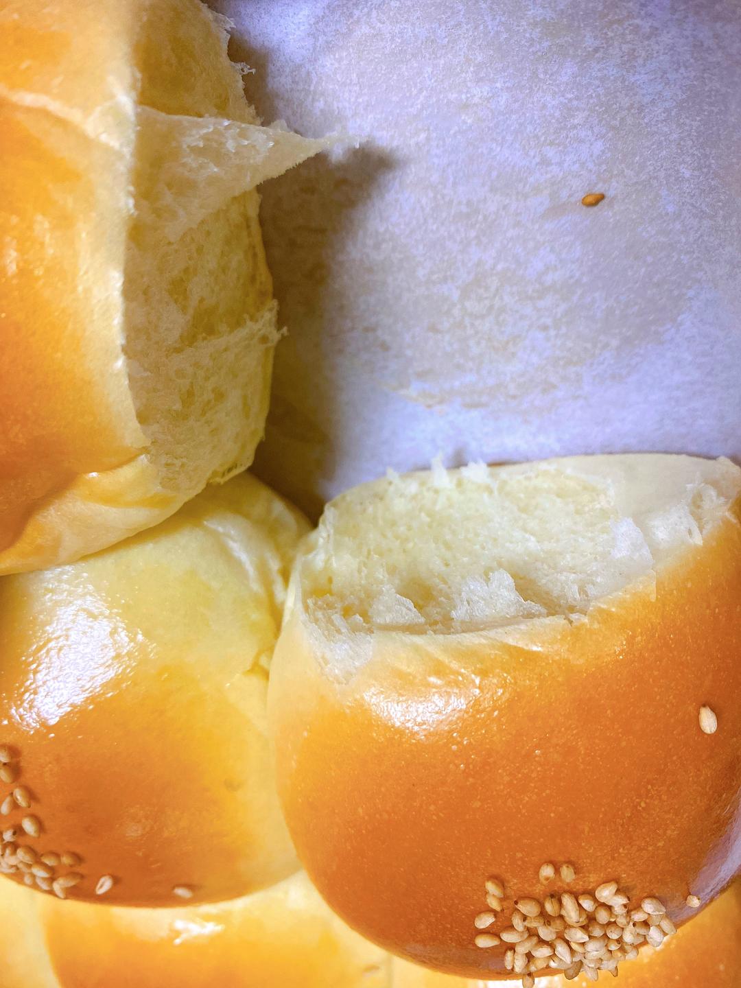 纯奶手撕吐司的做法 步骤1