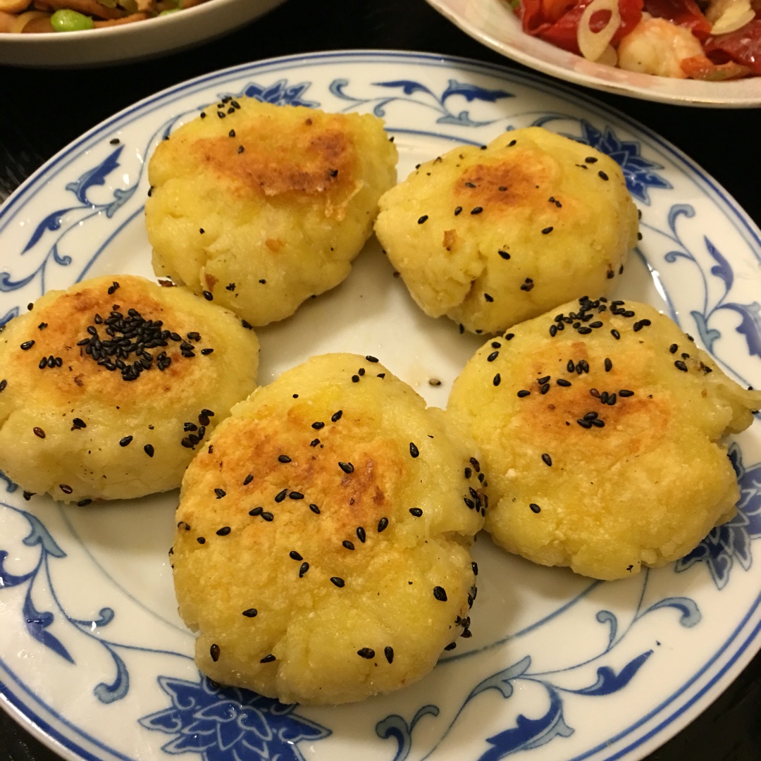 土豆糯米饼