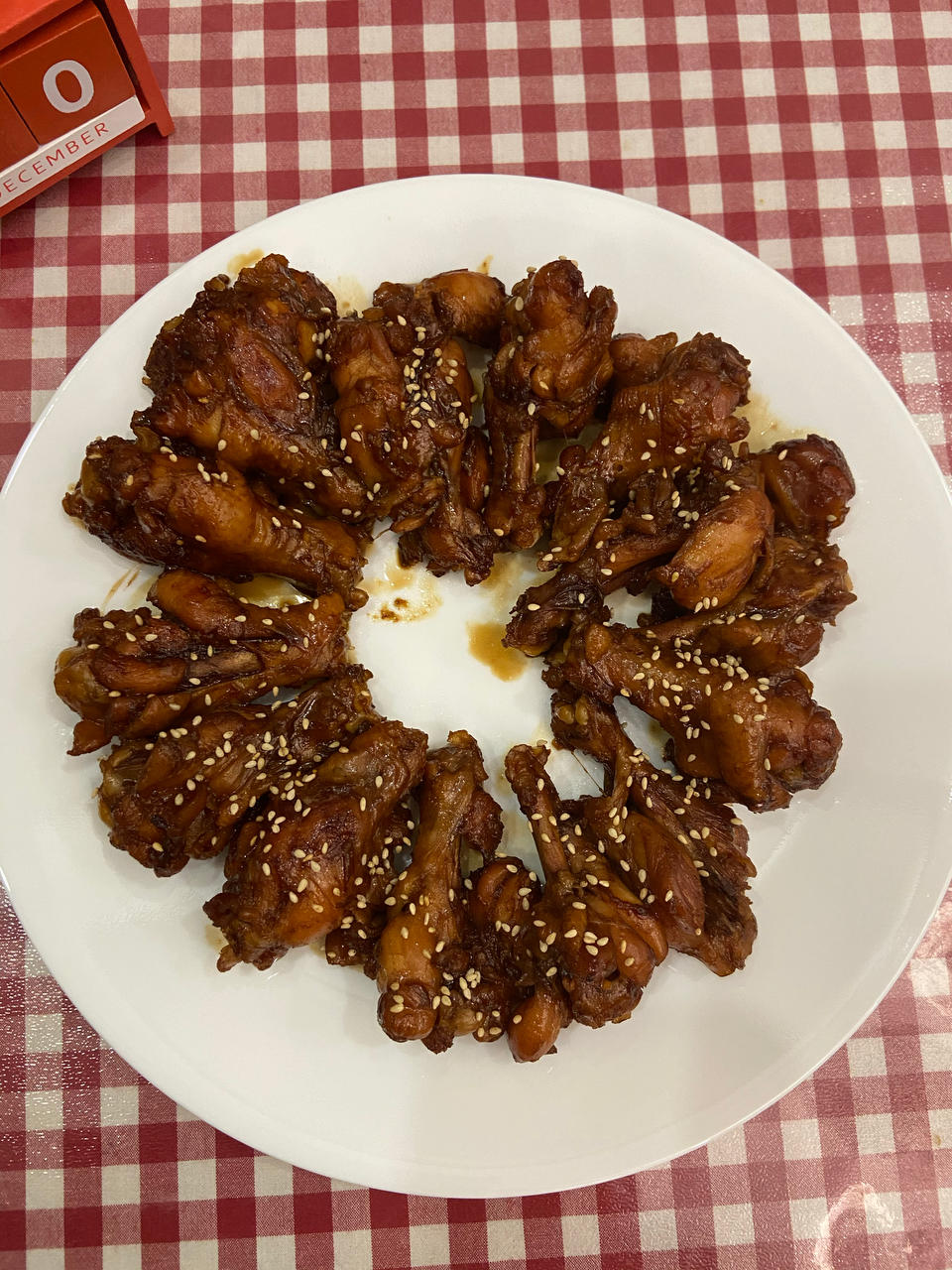 日式蜜汁照烧鸡翅根（好吃到吮指～）