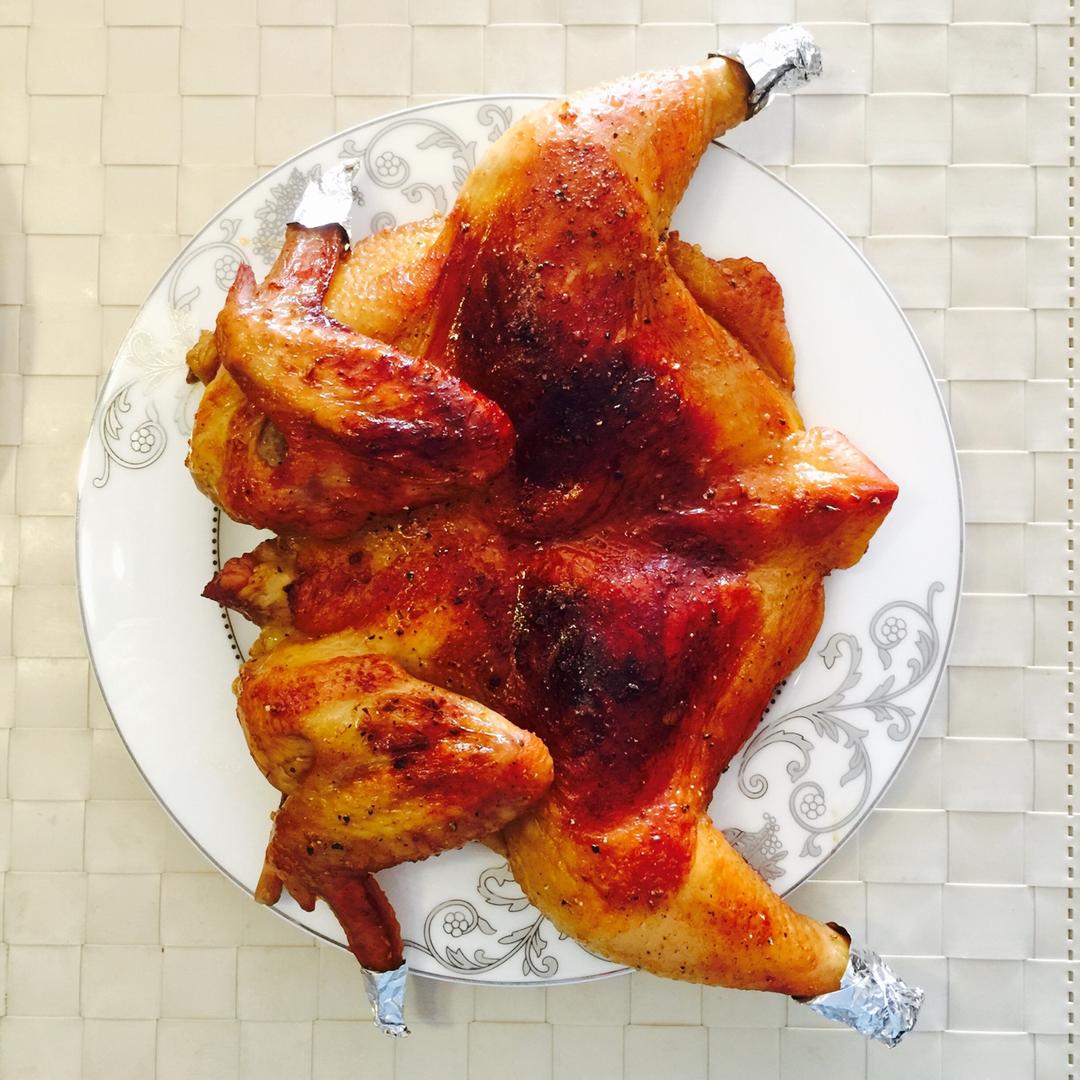 袋袋烤鸡--自制腌料+脆皮秘籍