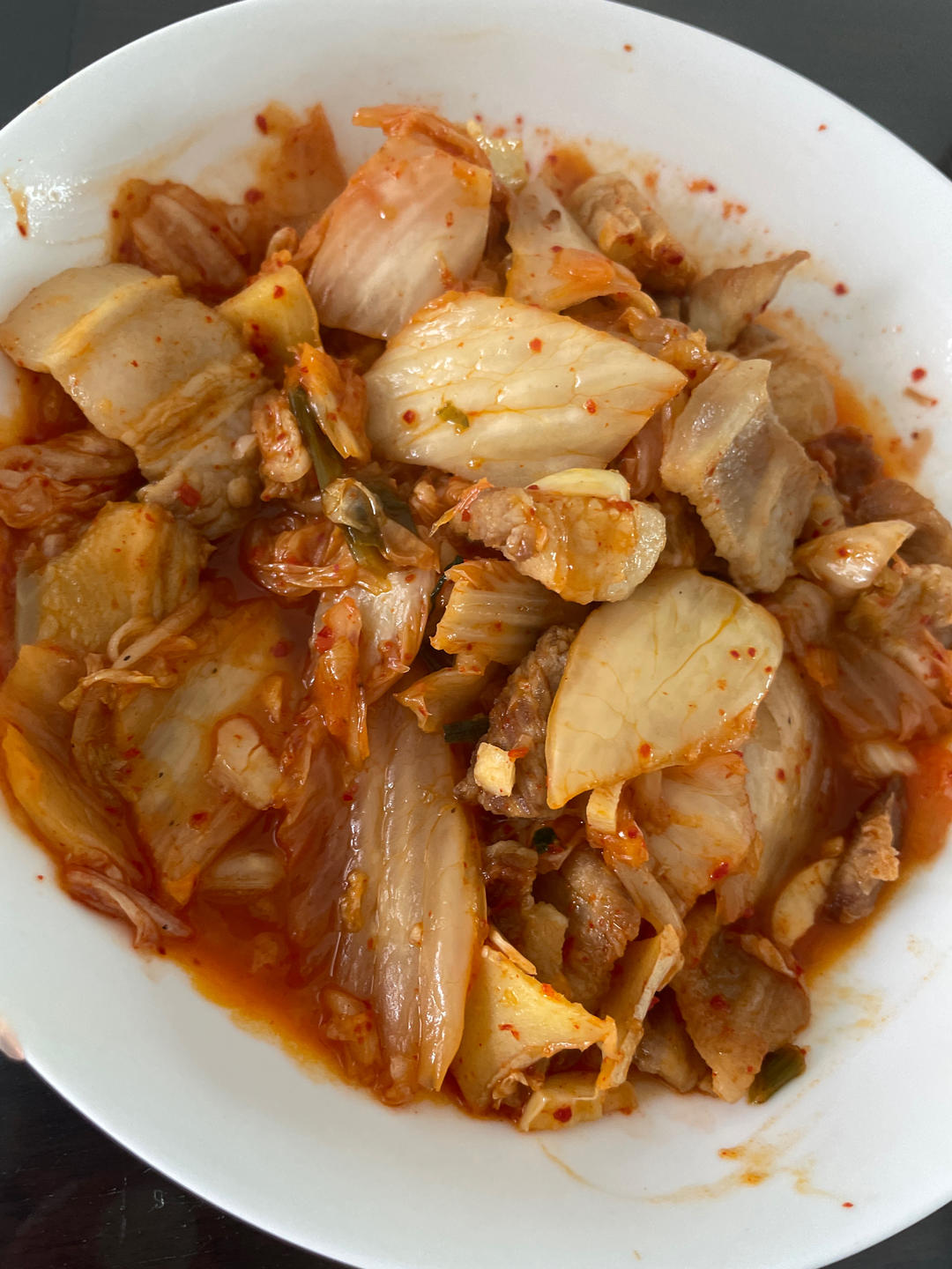 秘制泡菜炒五花肉