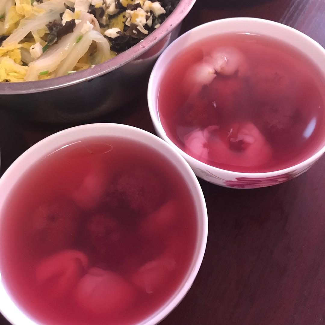 糖水荔枝杨梅饮