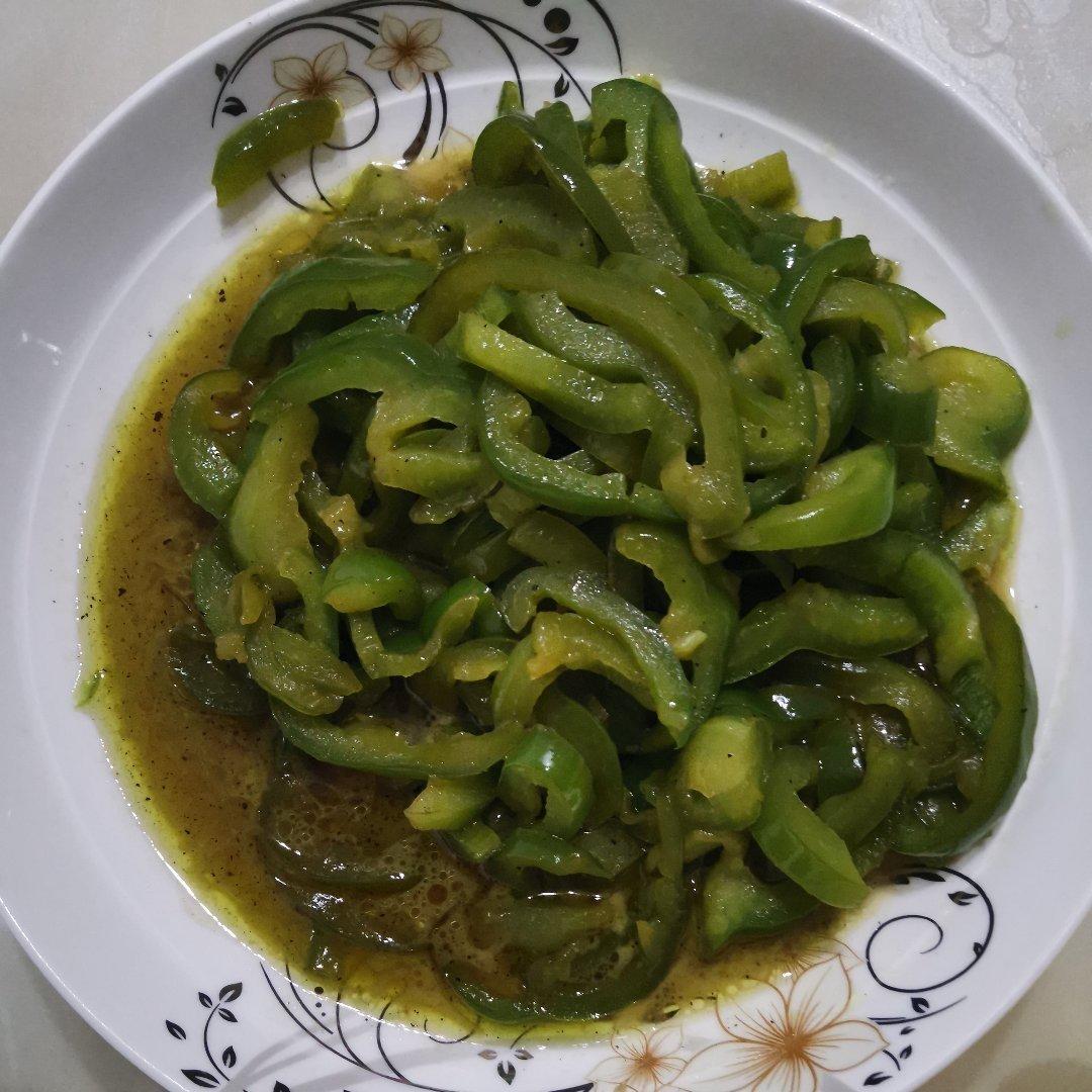 超级快手菜—糖醋柿子椒