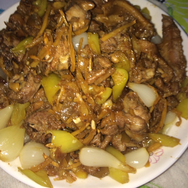 物是人非49做的生炒柠檬鸭