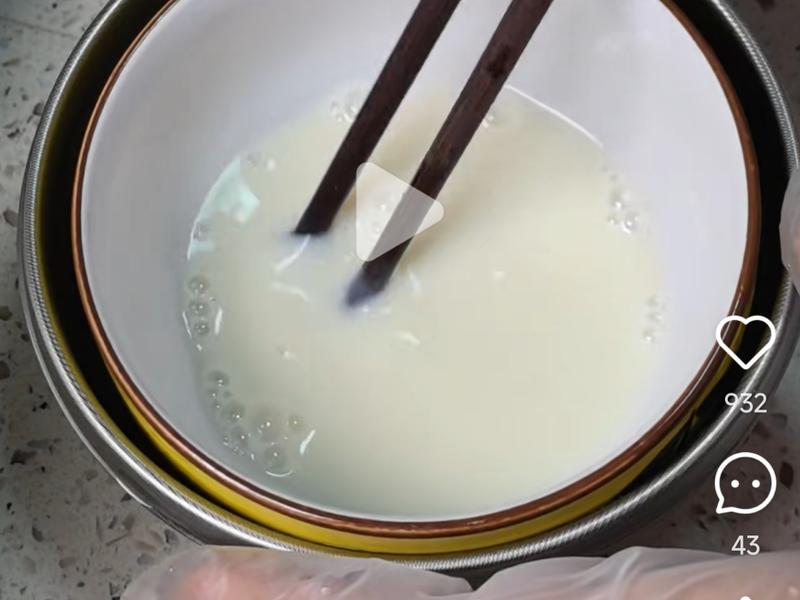 纯奶手撕吐司的做法 步骤1