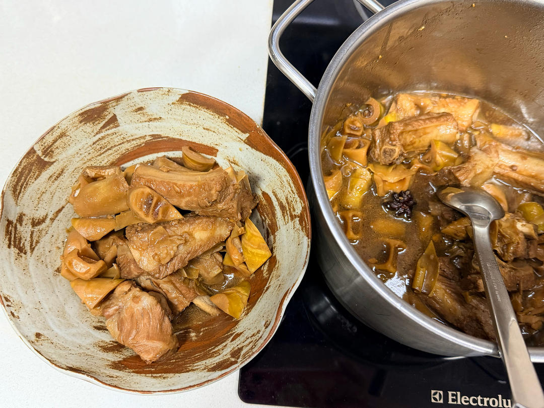 春季美食_雷笋烧排骨