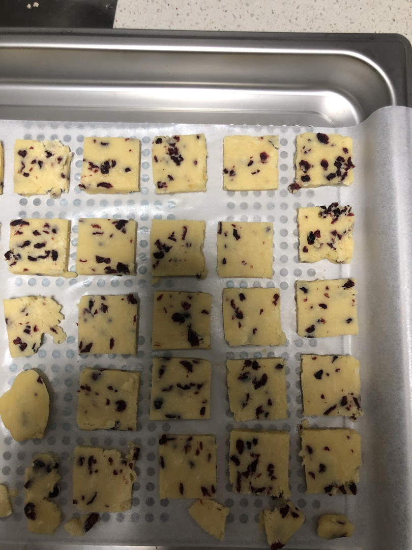 蔓越莓饼干 新手也不怕