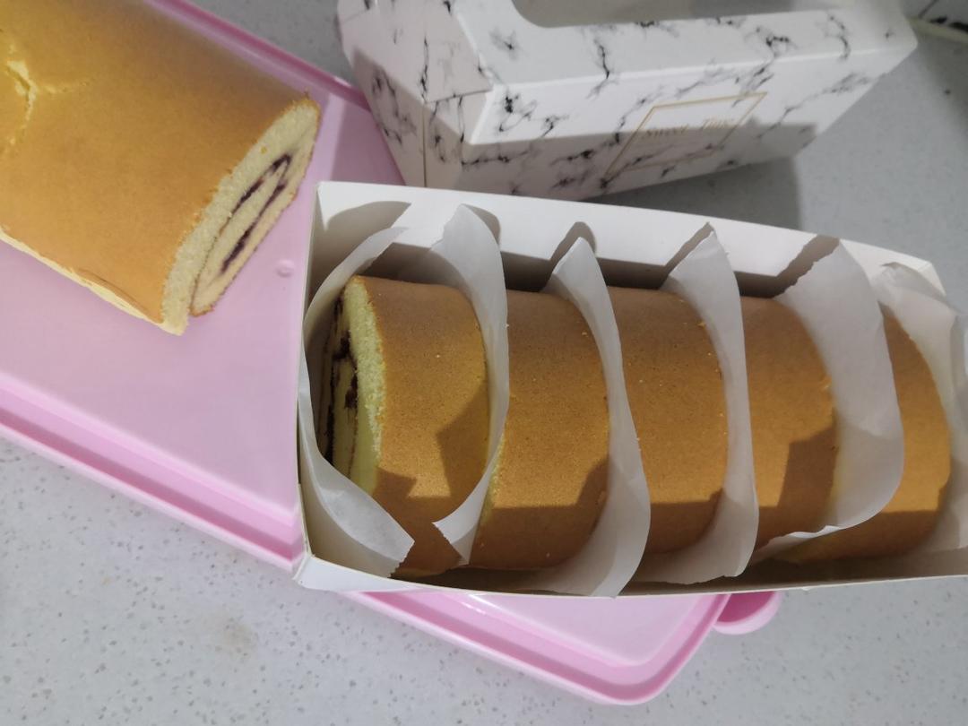 蛋糕卷这样做‼️不掉皮不开裂（小视频食谱）