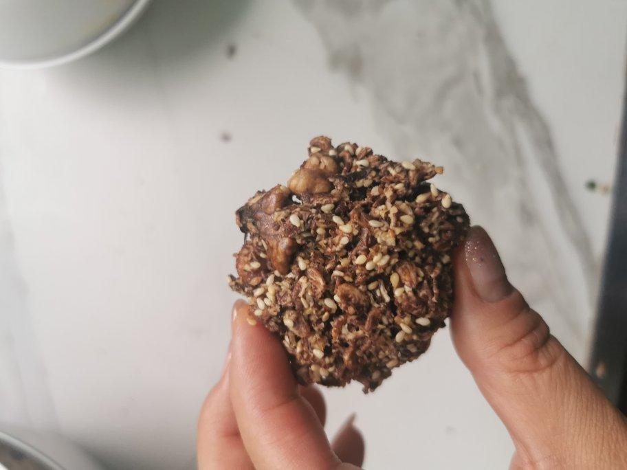 （不喜欢勿尝试 口感偏硬）少糖无油低脂全麦燕麦代餐饼干