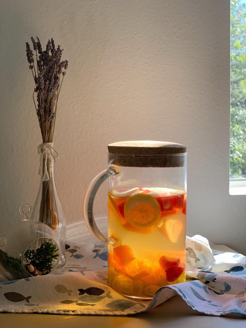 一眼就爱上的高颜值水果茶