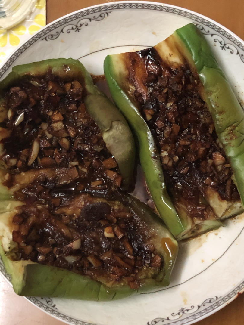 微波炉烤茄子