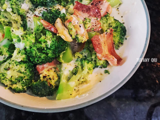 三文鱼西兰花意面