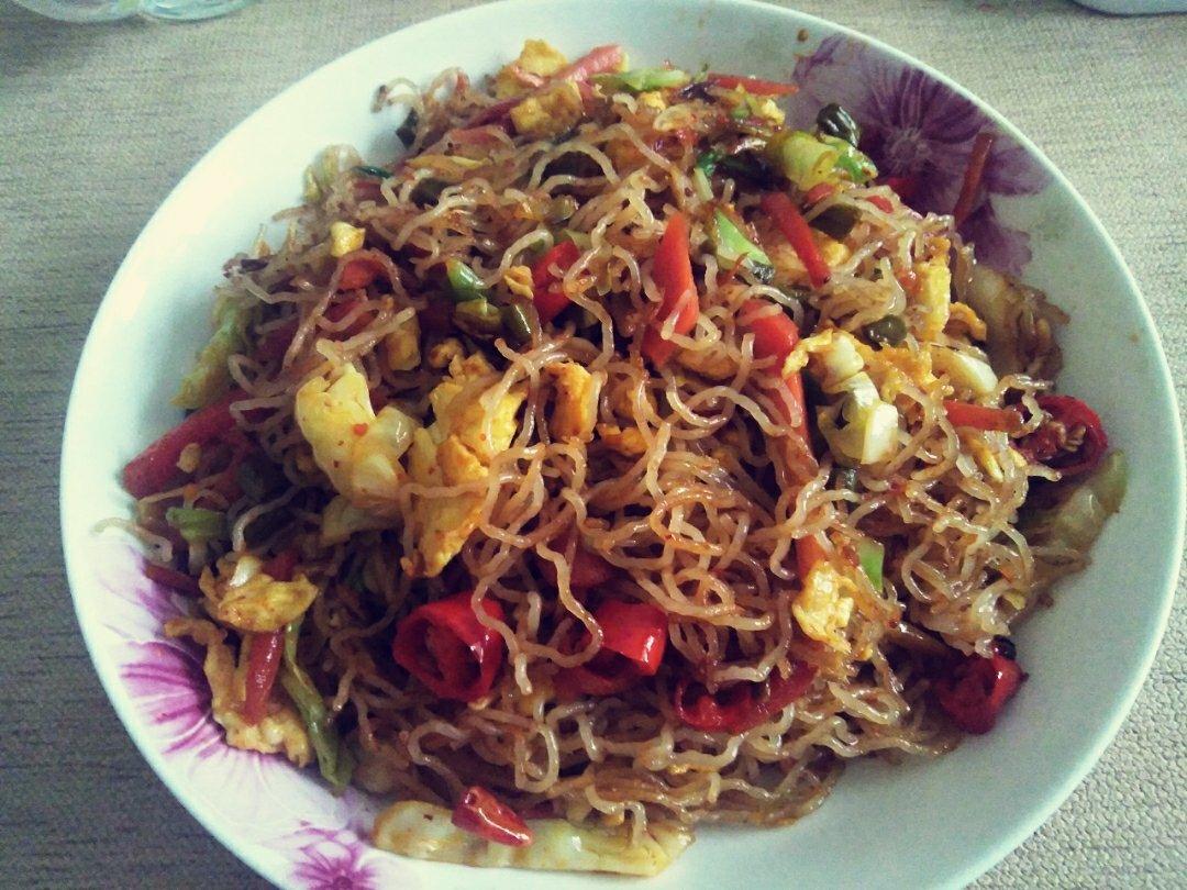 百吃不厌的炒米粉