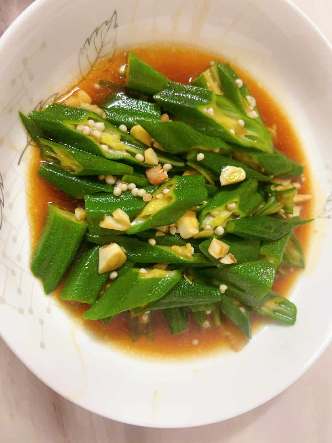 蚝油秋葵