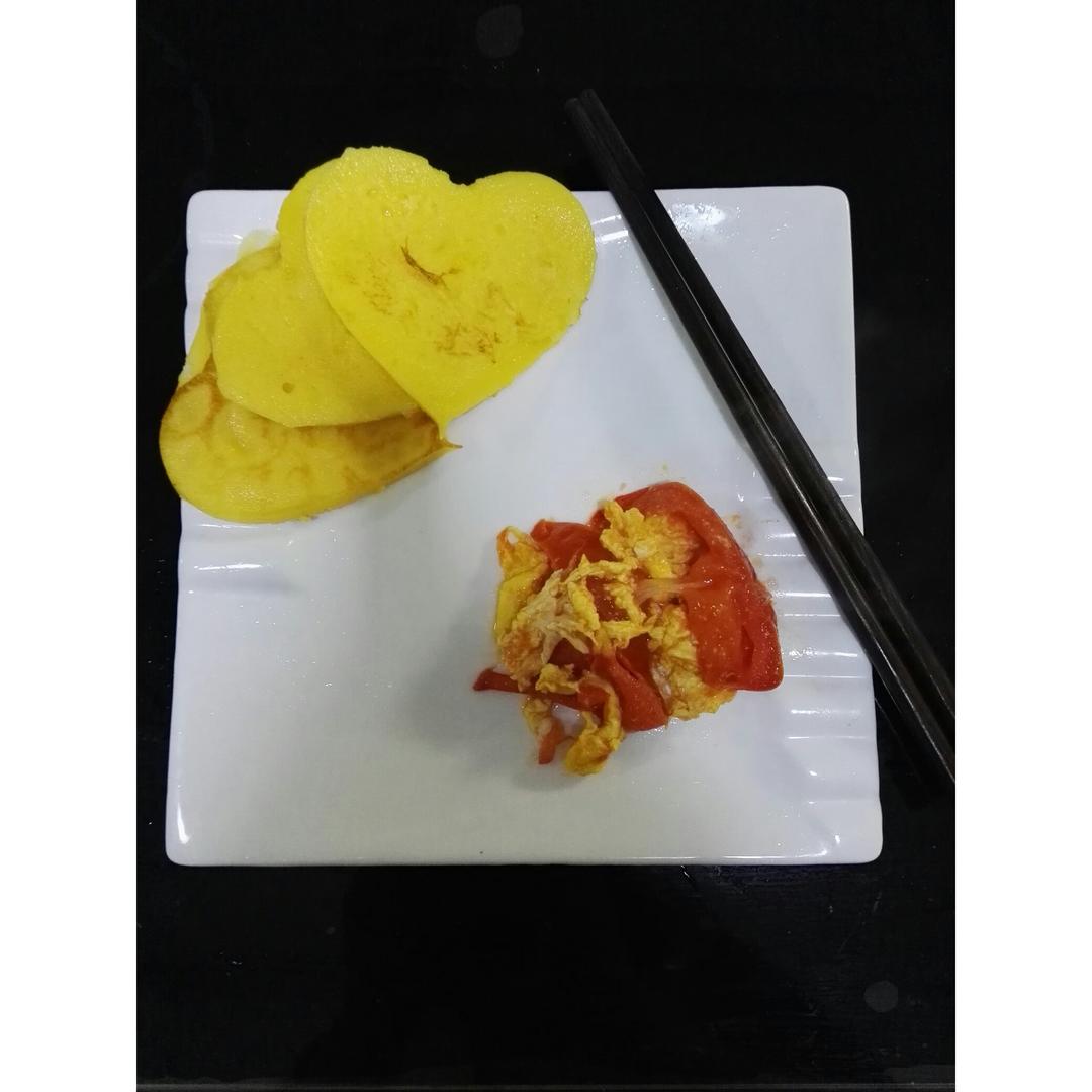 玉米饼（分分钟搞定简单早餐）