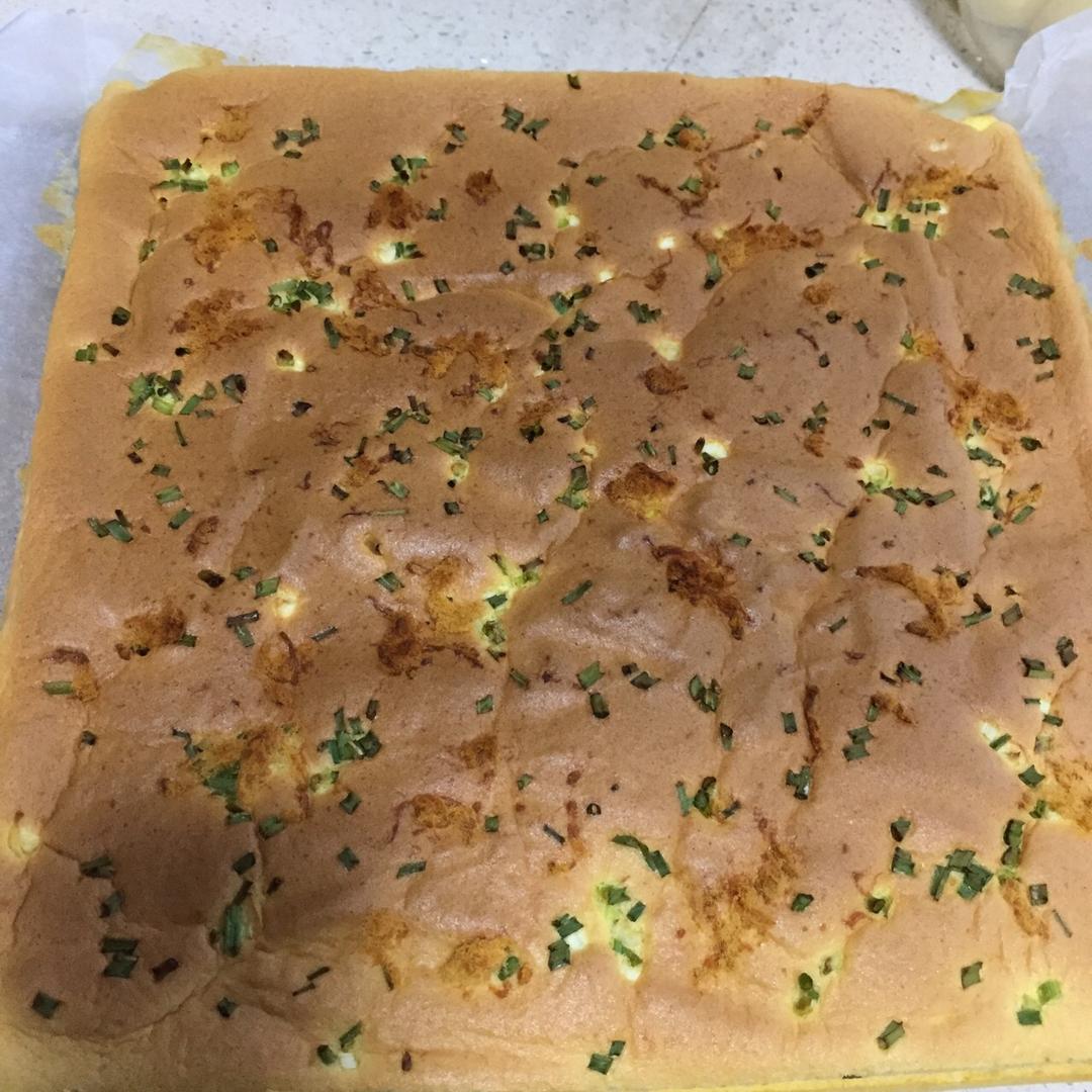 香葱肉松卷 蛋糕卷-无敌美味