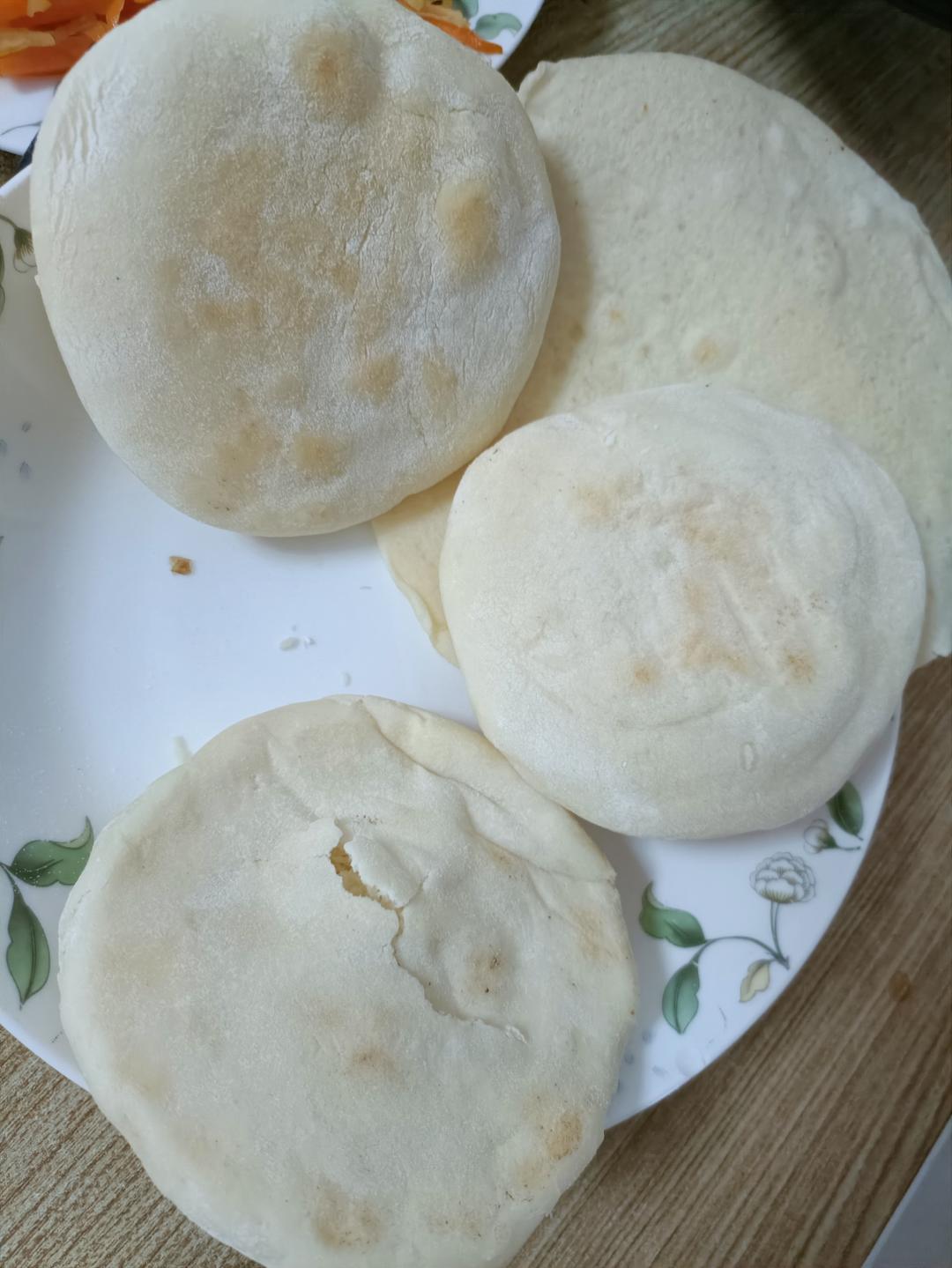 发面烧饼~白吉馍