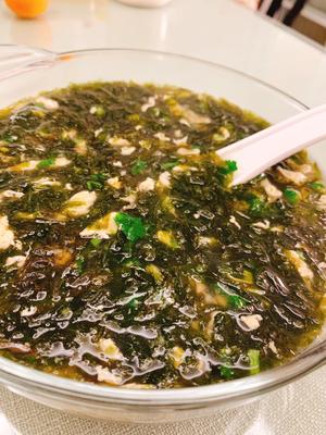 紫菜海米蛋花汤的做法 步骤6