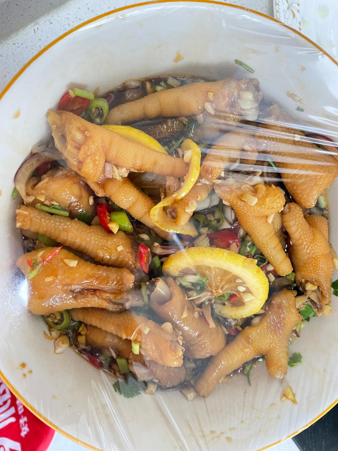 【柠檬酸辣鸡爪】自制超级无敌美味的网红鸡爪