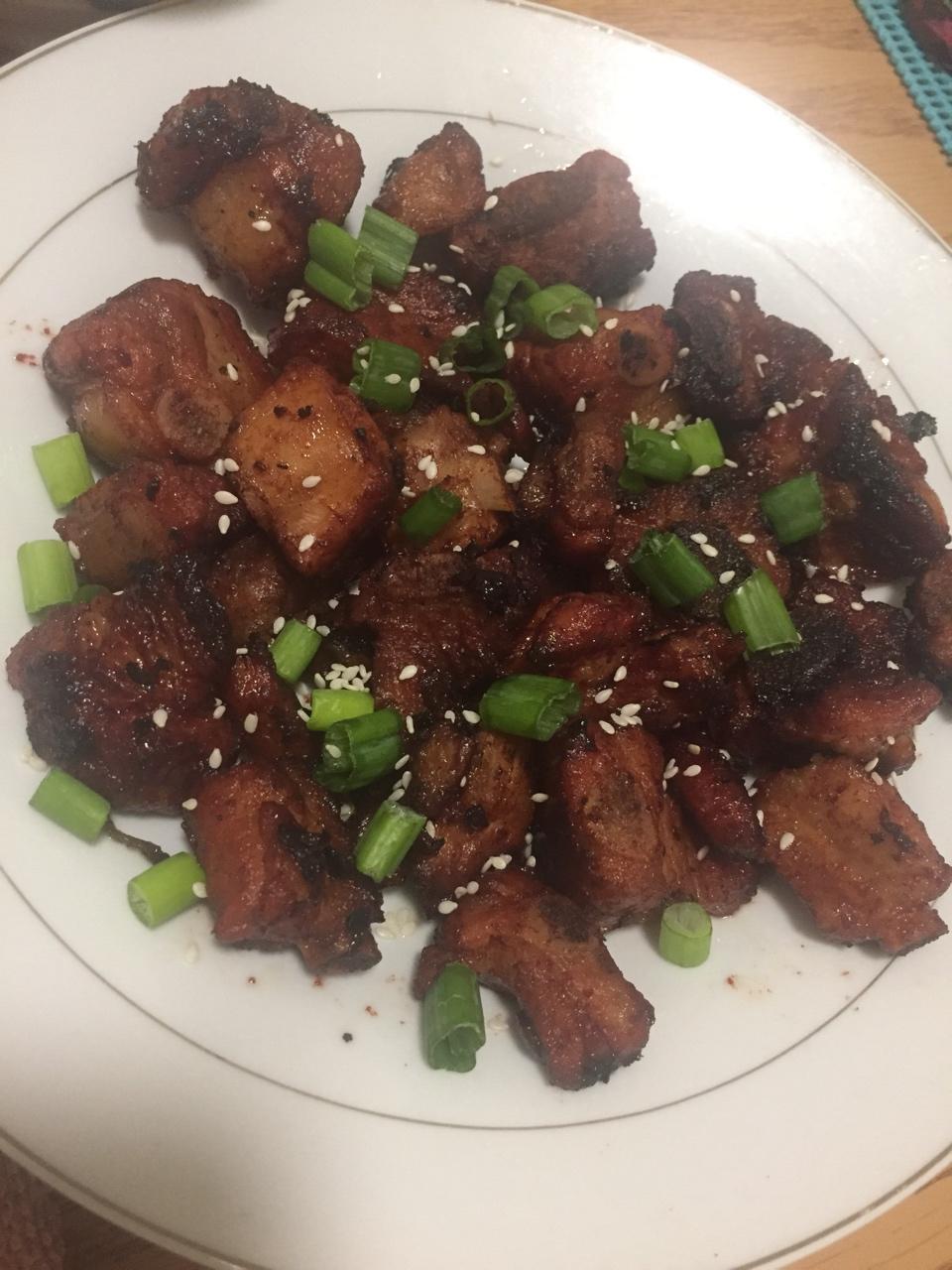 红腐乳烧排骨