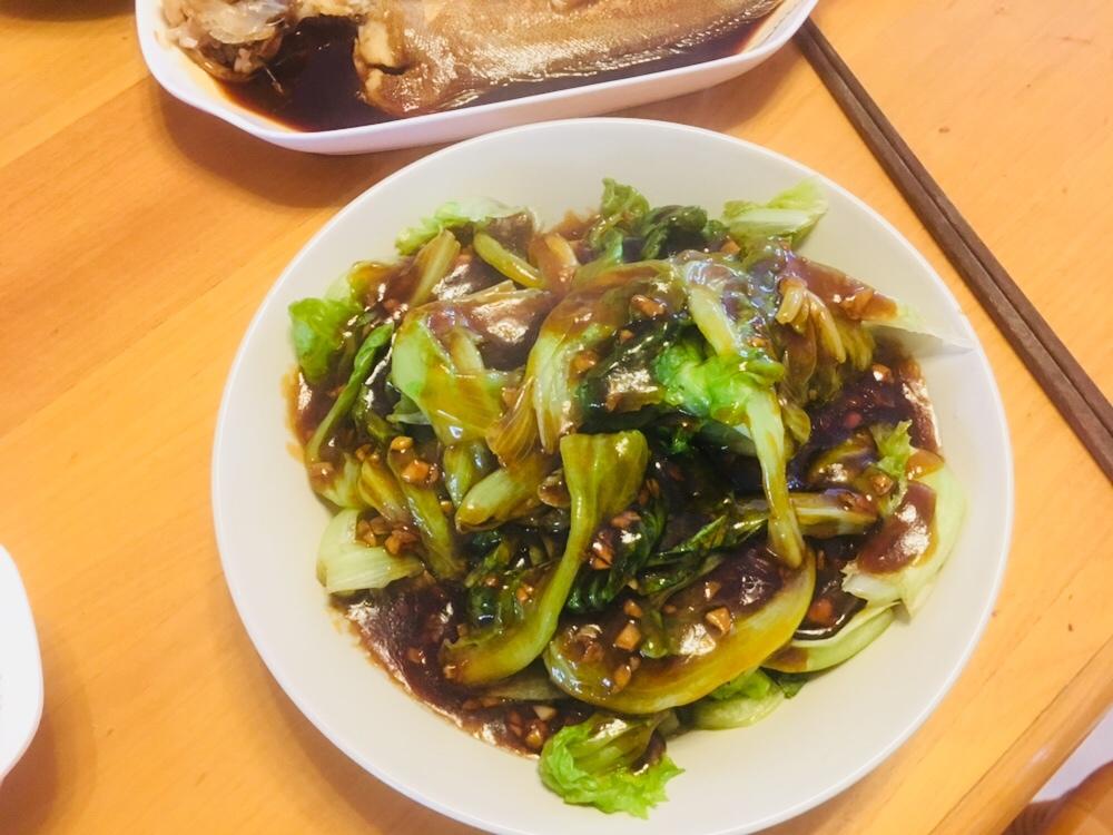 家常菜 蚝油生菜