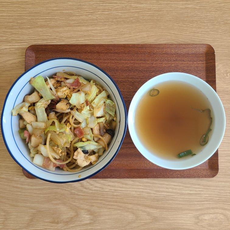 炒意大利面