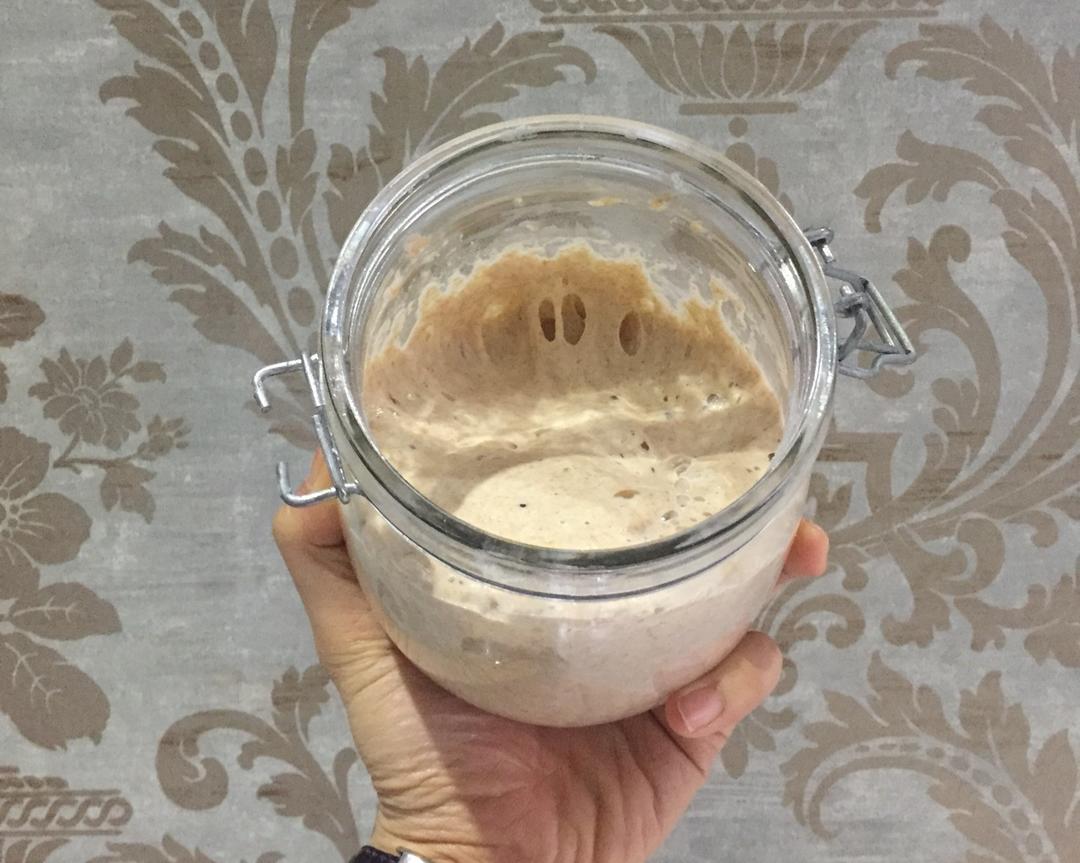 【天然酵母】75%全麦欧包